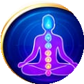 Seven chakra science icon