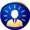 Personal impact and presence icon